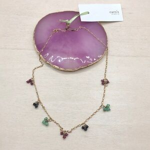Caro's artisan jewelry 14k gold filled semi precious gemstone necklace elegant.